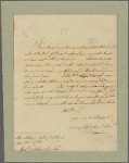 Letter to Arthur Lee