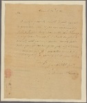 Letter to Robert Morris