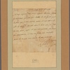 Letter to M. du Fortoié