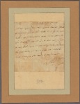 Letter to M. du Fortoié