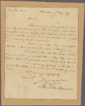 Letter to Gen. John Mason, Georgetown, Columbia District