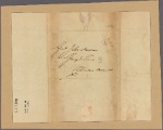 Letter to Gen. John Mason, Georgetown, Columbia District