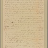 Letter to Thomas Sim Lee, Annapolis, Md.
