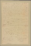 Letter to Thomas Sim Lee, Annapolis, Md.
