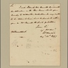 Letter to -- Braddock