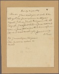 Letter to Daniel Webster, Boston