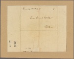 Letter to Daniel Webster, Boston