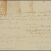 Letter to [James Hendricks.]