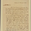 Letter to Stephen Van Rensselaer