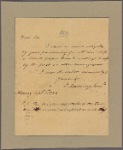 Letter to Col. Richard Varick, Poughkeepsie
