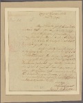 Letter to Jasper Yeates, Lancaster [Penn.]