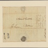 Letter to Andrew S. Ennalls, Baltimore