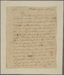 Letter to Brig. Gen. [Richard] Caswell