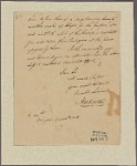 Letter to Brig. Gen. [Richard] Caswell