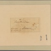 Letter to [Joseph] Habersham, Savanna [Ga.]