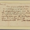 Letter to George Jones