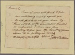 Letter to George Jones