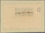 Letter to George Jones