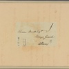 Letter to Simeon Dewitt, Surveyor General, Albany