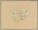Letter to Simeon Dewitt, Surveyor General, Albany