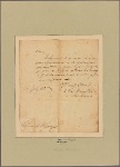 Letter to Gen. [Henry] Knox
