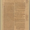 By the United States of America In Congress Assembled, A Proclamation, Declaring the Cessation of Arms, as well by Sea as by Land, agreed upon between the United States of America and his Britannic Majesty; and enjoining the Observance thereof. Dated, Ph