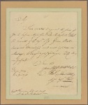 Letter to Capt. [John?] Freeman