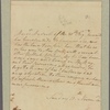 Letter to [Thomas Sim] Lee