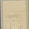 Letter to [Thomas Sim] Lee