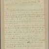 Letter to Maj. Gen. [William] Heath