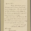 Letter to Charles C. Jones
