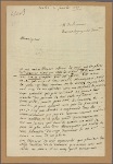 Letter to -- --
