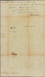 Letter to Maj. Everard Meade, Amelia, Virginia, by Maj. [Nathan] Rice