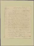 Letter to Gen. [Benjamin] Lincoln