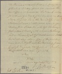 Letter to Gen. [Benjamin] Lincoln