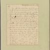 Letter to Maj. Gen. [Benjamin] Lincoln