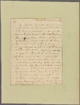 Letter to Maj. Gen. [Benjamin] Lincoln
