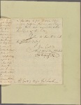 Letter to Maj. Gen. [Benjamin] Lincoln