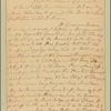 Letter to Sir William [Johnson]