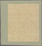 Letter to Gen. [William] Woodford