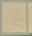 Letter to Gen. [William] Woodford