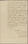 Letter to Sir Henry Clinton and Vice Admiral [Marriot] Arbuthnot