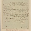 Letter to [his wife] Polly