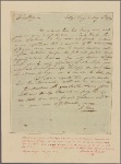 Letter to [his wife] Polly