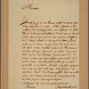 Letter to Col. John Laurence [Laurens]