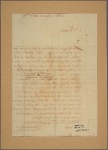 Letter to Col. John Laurence [Laurens]