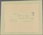 Letter to Maj. Gen. [Benjamin] Lincoln, commanding the Southern army, Charles Town