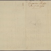 Letter to Maj. Gen. [Benjamin] Lincoln