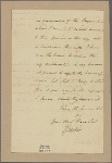 Letter to J.R. Mallet