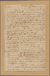 Letter to Henry Laurens, Charles Town